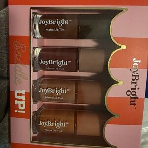 Ulta Beauty JoyBright Matte Lip Tint Set - Red and Brown Tones